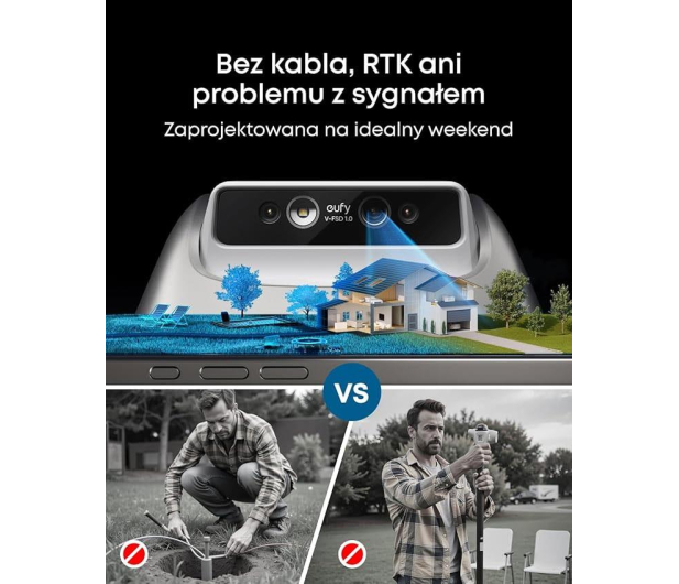 eufy Robot koszący E18 Szary - 1483957 - zdjęcie 2